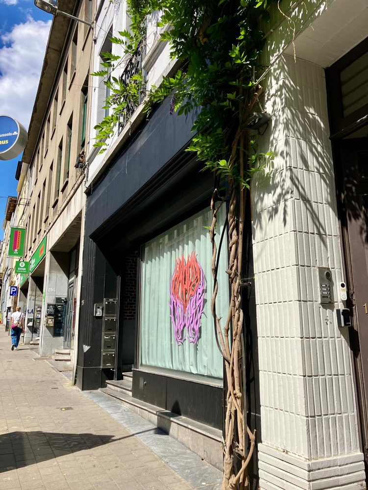 The Happy Colors storefront on Chaussée d'Ixelles